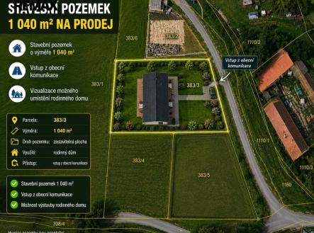 Prodej - pozemek pro bydlení, 1 040 m² obrázek