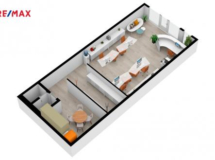 3-3d.jpg | Prodej - obchodní prostor, 73 m²