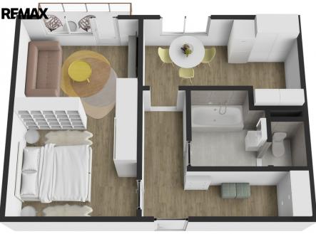 2.3d.jpg | Prodej bytu, 1+1, 48 m²