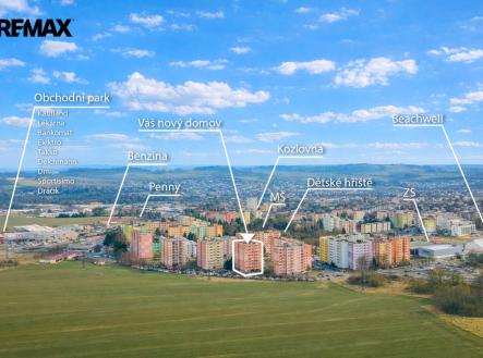dron-vybavenost.jpg | Pronájem bytu, 3+1, 64 m²