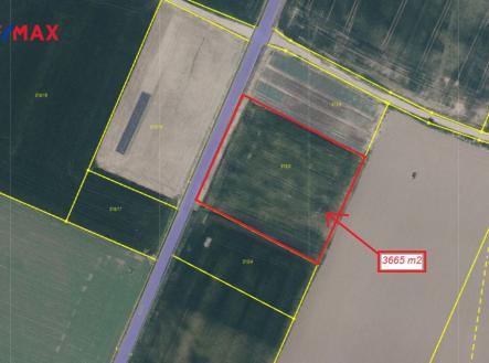 Prodej - pozemek, zemědělská půda, 3 665 m²