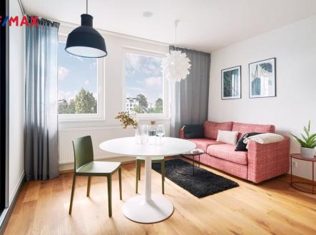 návrh bytu | Prodej bytu, 1+kk, 27 m²