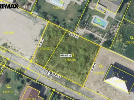 situace-4-ortofoto-rozmer.jpg | Prodej - pozemek pro bydlení, 970 m²