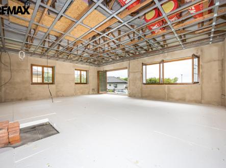 Obývací pokoj s kuchyňským koutem | Prodej - dům/vila, 192 m²