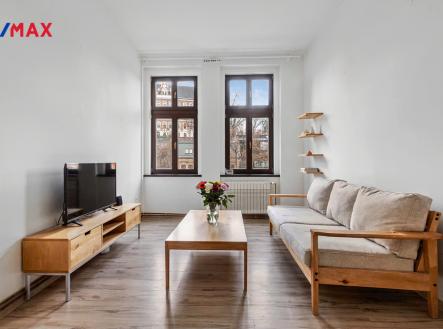 obývací pokoj vizualizace | Pronájem bytu, 3+1, 75 m²