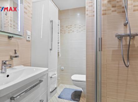 Koupelna se sprchovým koutem | Pronájem bytu, 2+1, 43 m²