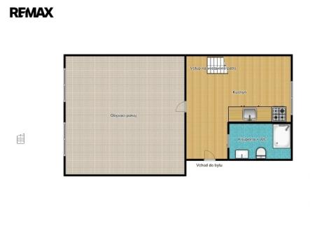 2a.jpg | Pronájem bytu, 1+1, 48 m²