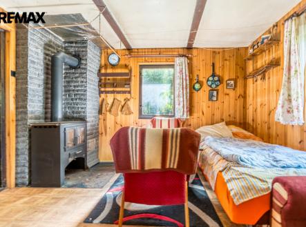 Obývací pokoj | Prodej - chata/rekreační objekt, 35 m²