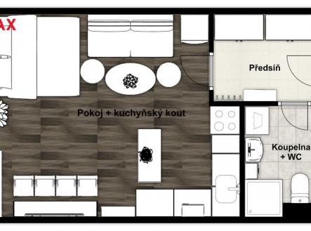 3845-hostivice.jpg | Prodej bytu, 1+kk, 30 m²