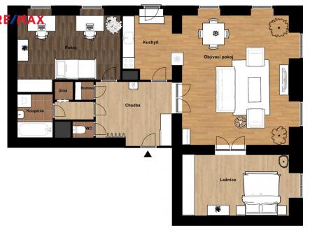 4251-byt-2d.jpg | Prodej bytu, 3+1, 90 m²