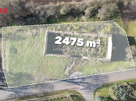 foto-dron-vyznaceni-pozemku.jpg | Prodej - pozemek pro bydlení, 2 475 m²