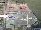 Prodej - pozemek pro bydlení, 779 m²