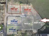 Prodej - pozemek pro bydlení, 861 m²