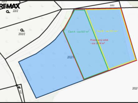 ortofoto-vsechny-tri-moznosti.png | Prodej - pozemek pro bydlení, 927 m²