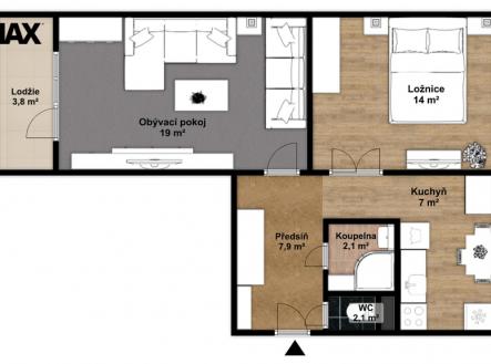 6923-chomutovska.jpg | Prodej bytu, 2+1, 51 m²