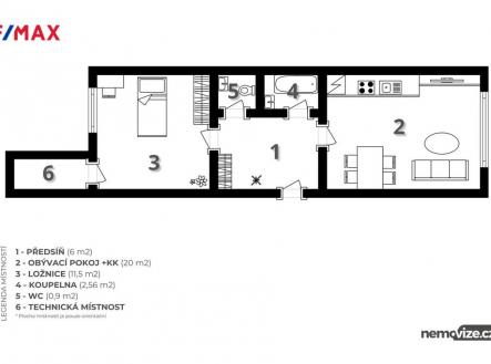 bubenec-2d-pudorys.jpg | Prodej bytu, 2+kk, 47 m²