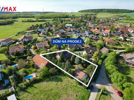 Pohled z dronu | Prodej - dům/vila, 172 m²
