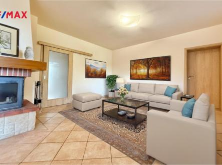 Vizualizace obývacího pokoje | Prodej - dům/vila, 172 m²