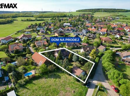 Pohled z dronu | Prodej - dům/vila, 172 m²