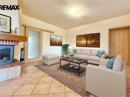 Vizualizace obývacího pokoje | Prodej - dům/vila, 172 m²