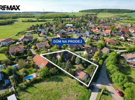 Pohled z dronu | Prodej - dům/vila, 172 m²