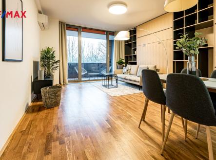 Obývací pokoj | Pronájem bytu, 2+kk, 84 m²