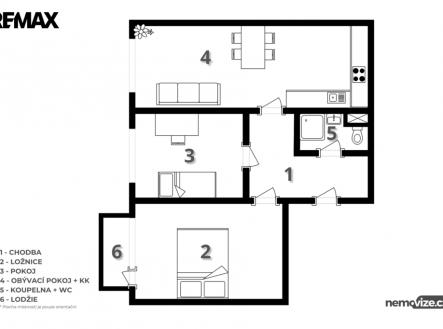 2d-kyje.jpg | Prodej bytu, 3+kk, 64 m²