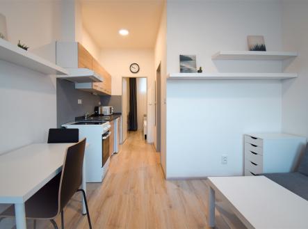 . | Pronájem bytu, 2+kk, 27 m²