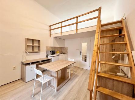 . | Pronájem bytu, 1+kk, 24 m²