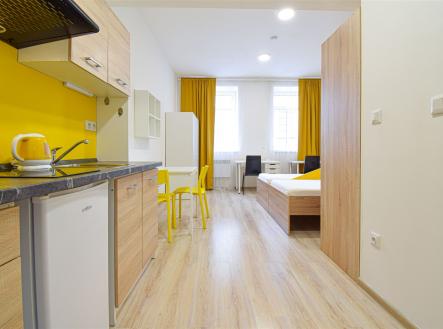 . | Pronájem bytu, 1+kk, 27 m²