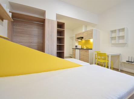 . | Pronájem bytu, 1+kk, 27 m²