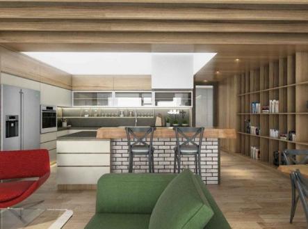 . | Pronájem bytu, 3+kk, 103 m²