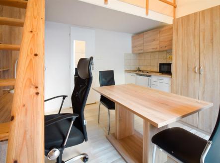 . | Pronájem bytu, 1+kk, 19 m²