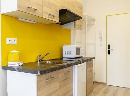 . | Pronájem bytu, 1+kk, 22 m²