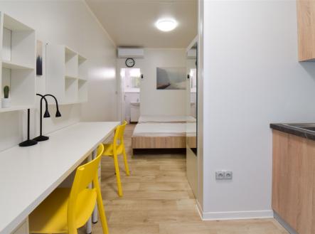 . | Pronájem bytu, 1+kk, 17 m²