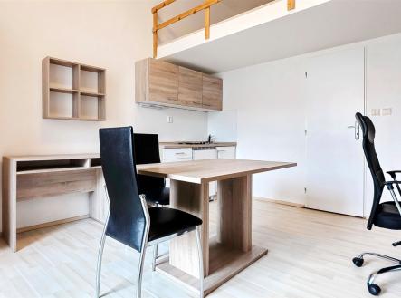 . | Pronájem bytu, 1+kk, 19 m²