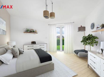 vizualizace ložnice | Prodej - dům/vila, 114 m²