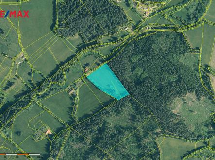 1-ortofoto-se-zvyraznenim.png | Prodej - pozemek, ostatní, 13 593 m²