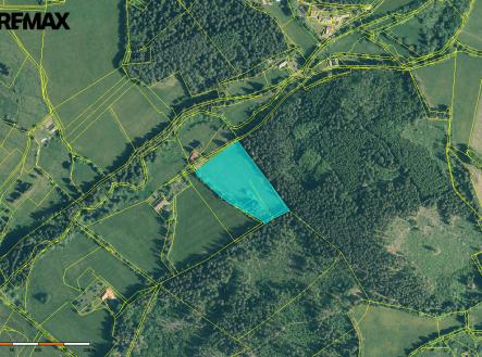 1-ortofoto-se-zvyraznenim.png | Prodej - pozemek, ostatní, 13 593 m²