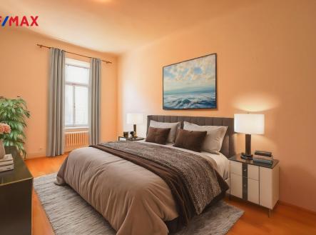 ložnice- možné zařízení | Prodej bytu, 3+kk, 78 m²