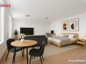 Pronájem bytu, 1+kk, 56 m²