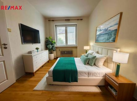 Ložnice -  Vizualizace | Pronájem bytu, 2+kk, 50 m²
