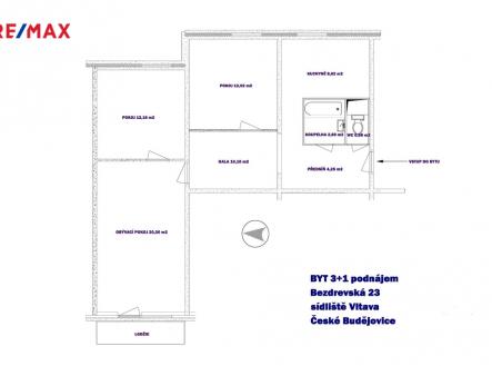 byt-c24-bezdrevska-podnajem.jpg | Pronájem bytu, 3+1, 78 m²