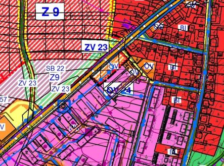 územní plán | Prodej - pozemek pro komerční výstavbu, 2 803 m²