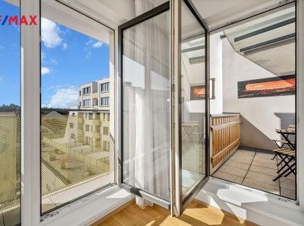 dvě terasy | Pronájem bytu, 3+kk, 82 m²