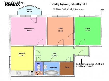201.jpg | Prodej bytu, 3+1, 69 m²