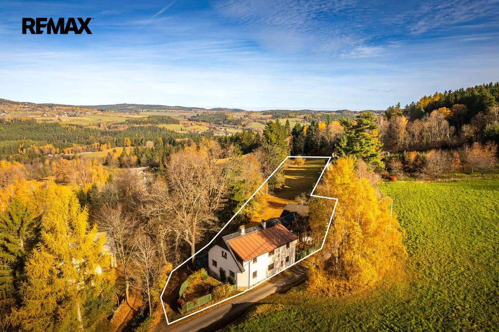 Zákres dům + zahrada