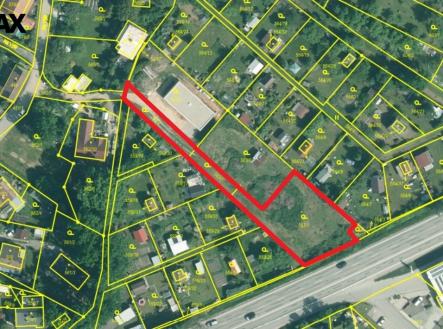 mapa KN | Prodej - pozemek pro bydlení, 1 198 m²