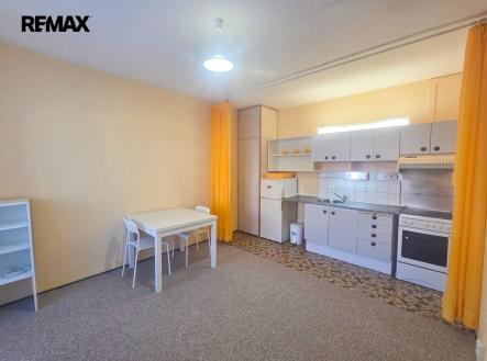 obývací pokoj s kuch.linkou | Pronájem bytu, 2+kk, 42 m²