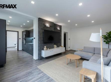 Vizualizace obývacího pokoje | Prodej bytu, 3+kk, 62 m²